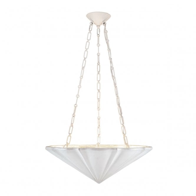 Martine Antique White 3 Light Ceiling Pendant