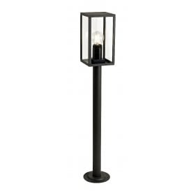 MARTY exterior post light in graphite black
