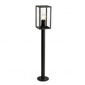 MARTY exterior post light in graphite black