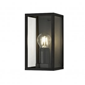 MARTY graphite black flush fitting exterior wall light