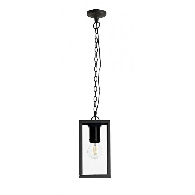 MARTY IP54 graphite black outdoor ceiling pendant