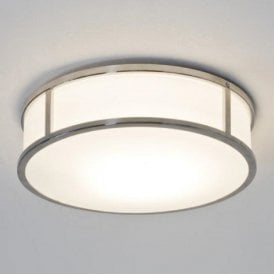 MASHIKO IP44 circular bathroom ceiling or wall  light - large