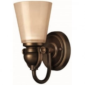 MAYFLOWER traditional bronze single wall light