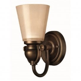 MAYFLOWER traditional bronze single wall light