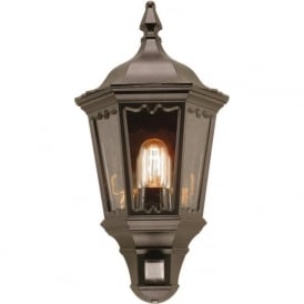 MEDSTEAD flush fitting traditional garden security light with PIR sensor