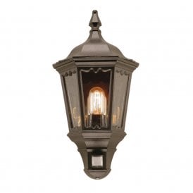 MEDSTEAD flush fitting traditional garden security light with PIR sensor