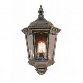 MEDSTEAD traditional black garden wall lantern