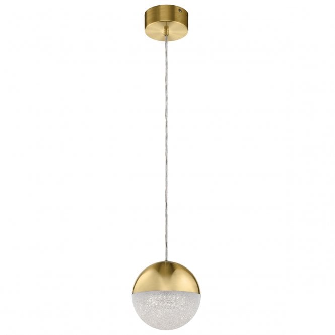 MOONLIT LED Mini Champagne gold and Cubic Zirconia