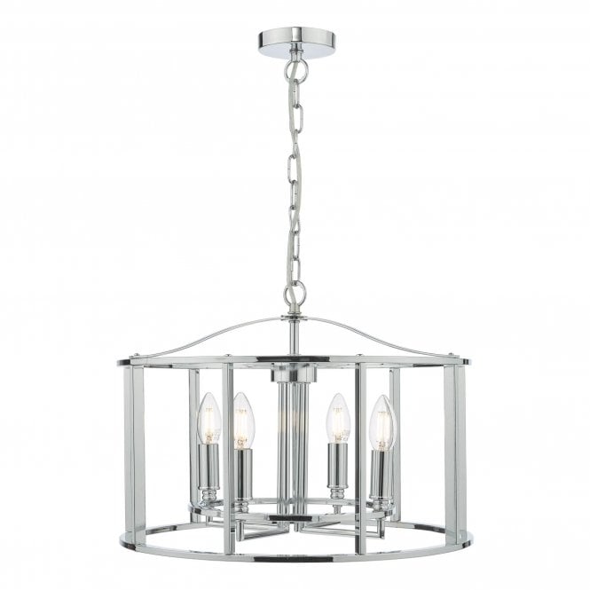 MYKA 4 Light Pendant Light | Polished Chrome