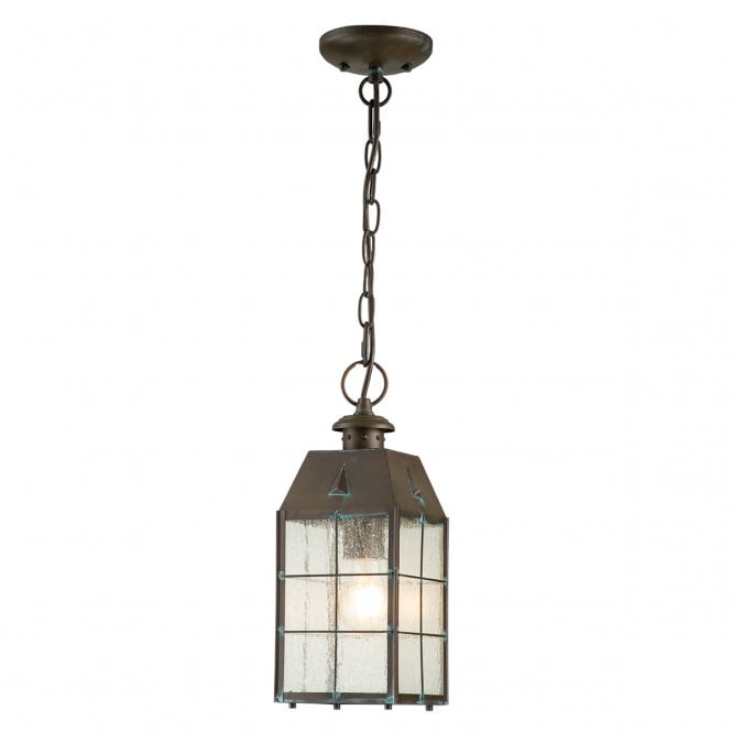 NANTUCKET Medium Outdoor Chain Lantern IP44
