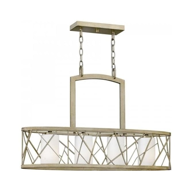 NEST bar pendant suspension with 4 lights