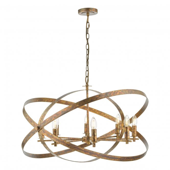 Nitya Industrial Pendant Mottled Copper 