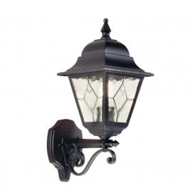 NORFOLK traditional leaded glass garden wall lantern
