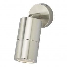 ORTEGA modern LED outdoor wall spotlight in solid aluminium
