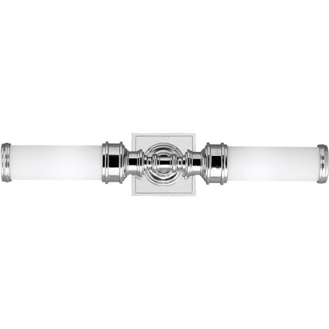 PAYNE ORNATE twin bathroom wall light with traditional detailing