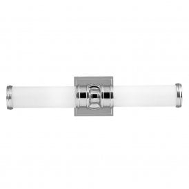PAYNE twin over mirror bathroom wall light, IP44