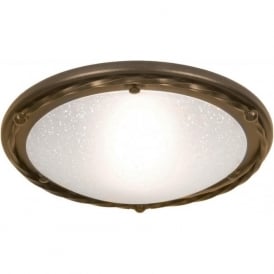 PEMBROKE traditional circular flush fitting ceiling light