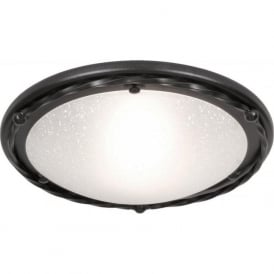PEMBROKE traditional flush light for low ceilings