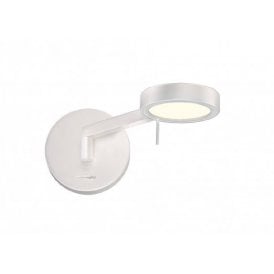 PERUSE white LED adjustable task wall light