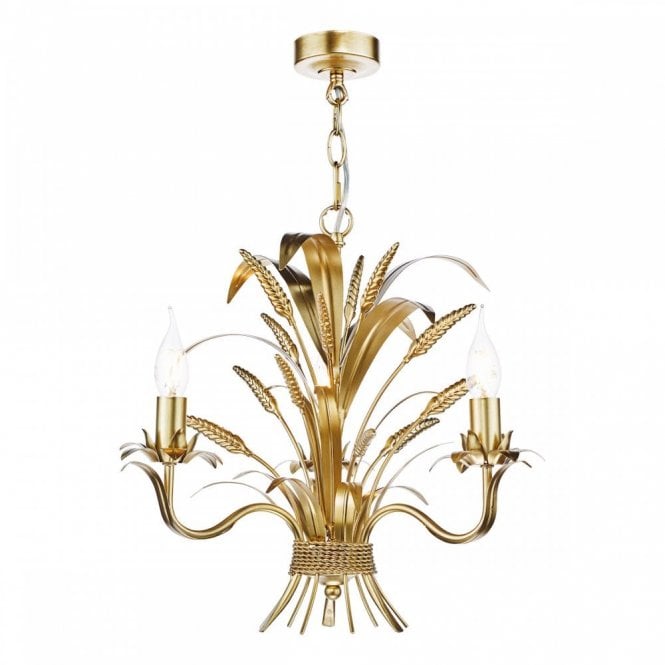 Phaedra 3 Light Gold Pendant