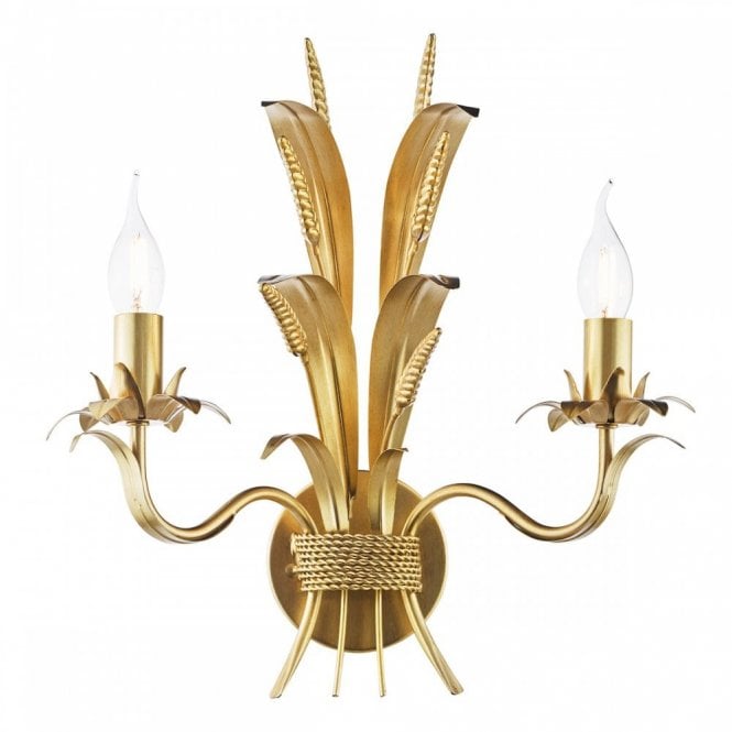 Phaedra Gold Double Wall Light