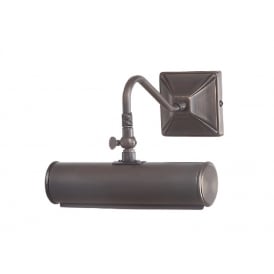 PICTURE LIGHT small dark bronze tradtitional picture light