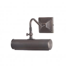 PICTURE LIGHT small dark bronze tradtitional picture light