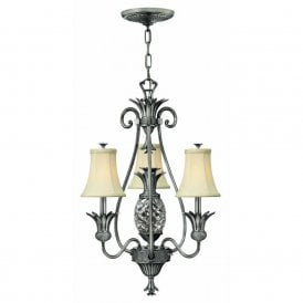 PLANTATION antique nickel pineapple design ceiling chandelier