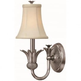 PLANTATION antique nickel single wall light