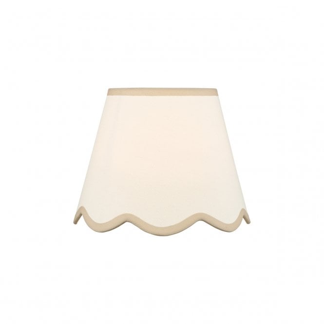 Poma Natural Linen Tapered Drum Shade 25cm