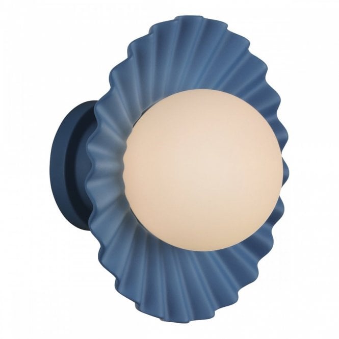 POP SINGLE SHELL WALL LIGHT in PERSIAN BLUE