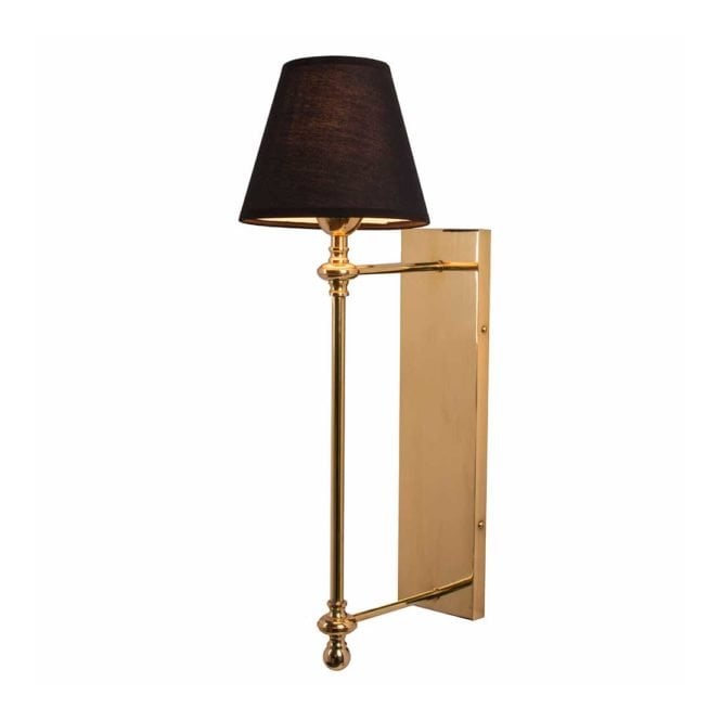 PROVENCAL Polished Brass Candlestick