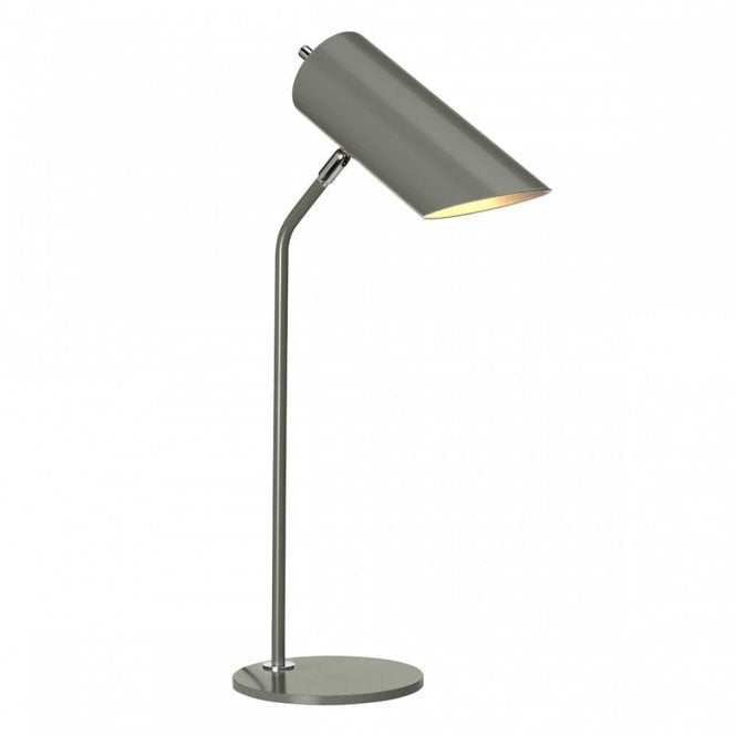 QUINTO contemporary design grey desk lamp