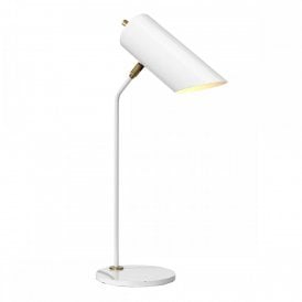 QUINTO contemporary design white desk lamp