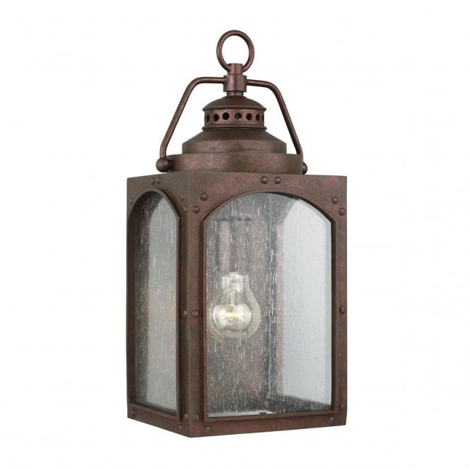 RANDHURST traditional outdoor wall lantern for exposed coastal locations - medium
