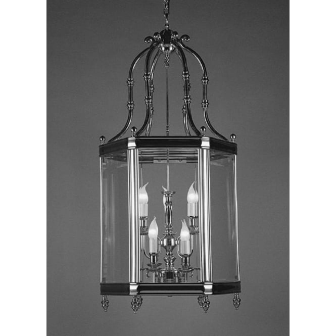 REGAL large traditional hanging ceiling lantern