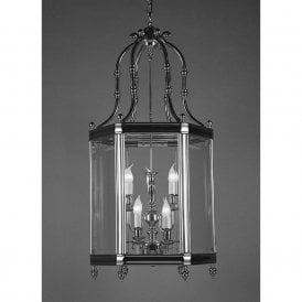 REGAL large traditional hanging ceiling lantern