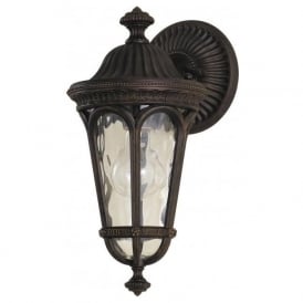 REGENT COURT traditional outdoor garden wall lantern, small
