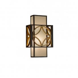 REMY bronze Art Deco wall sconce