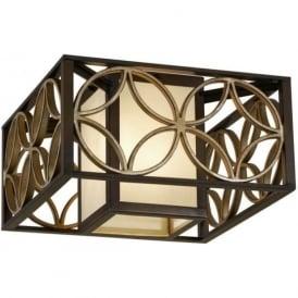 REMY flush fitting Art Deco ceiling light