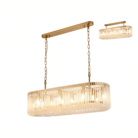 modern brass and frosted glass glass pendant bar light