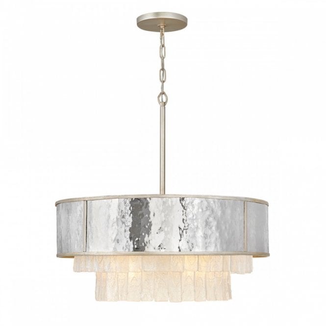 REVERIE Aluminium and Hammered Steel Fitting