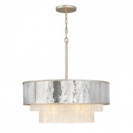 REVERIE Aluminium and Hammered Steel Fitting