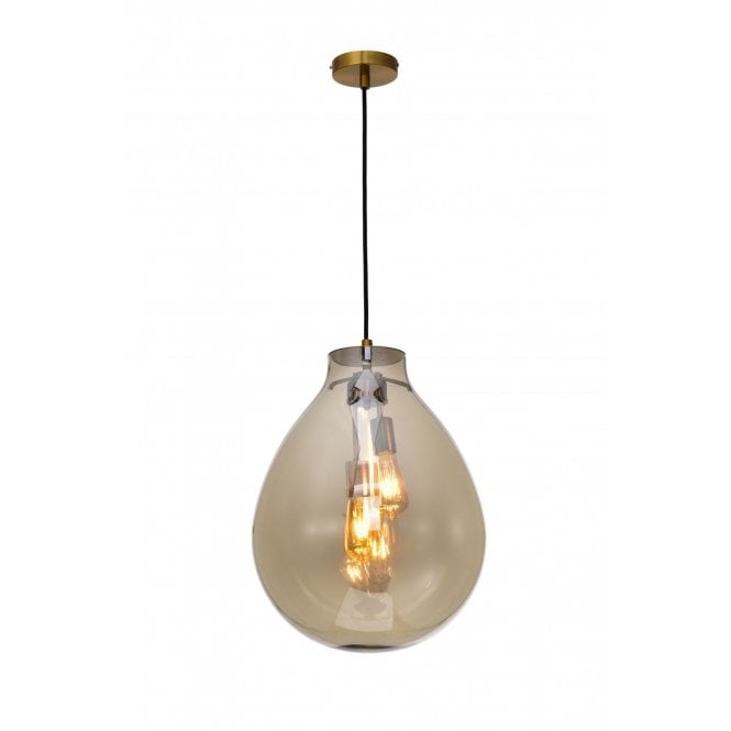 RIO 2 Light Ceiling Pendant Medium Champagne