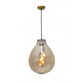 RIO 2 Light Ceiling Pendant Medium Champagne