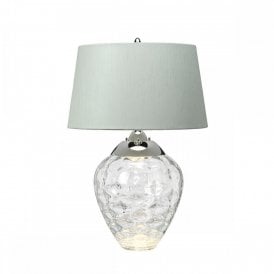 SAMARA Dual Lit Table Lamp | Clear