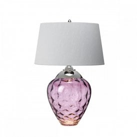 SAMARA Dual Lit Table Lamp | Plum
