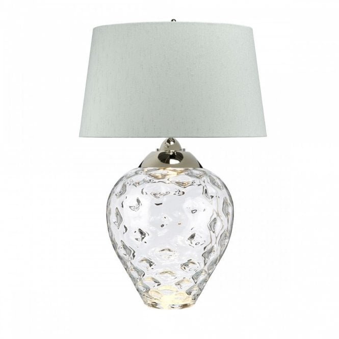 SAMARA Large Dual Lit Table Lamp | Clear