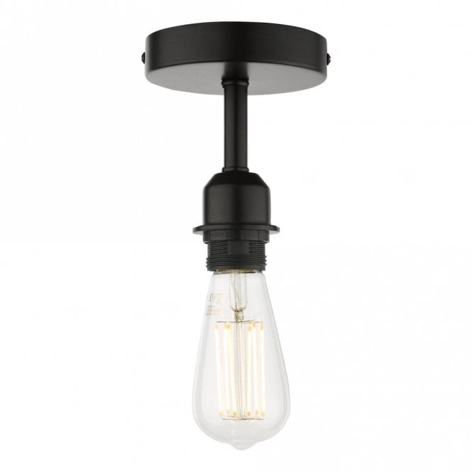 SF0122 Semi Flush Suspension Bracket Matt Black