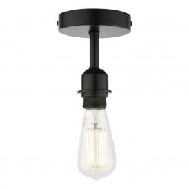 SF0122 Semi Flush Suspension Bracket Matt Black